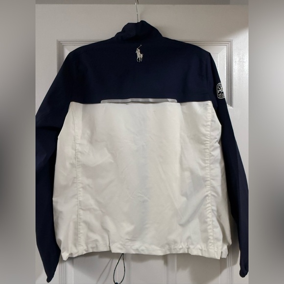 Vintage Polo by Ralph Lauren Navy and Cream Windbreaker PGA 2015 - Picture 2 of 2